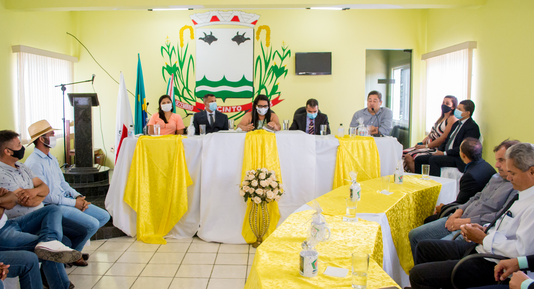 Solenidade Marca Abertura dos Trabalhos Legislativos em Jacinto 