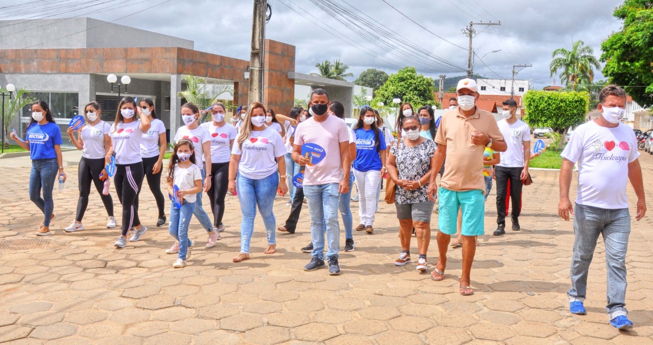 Vereador Nilson participa da Caminhada “Vida em Movimento”