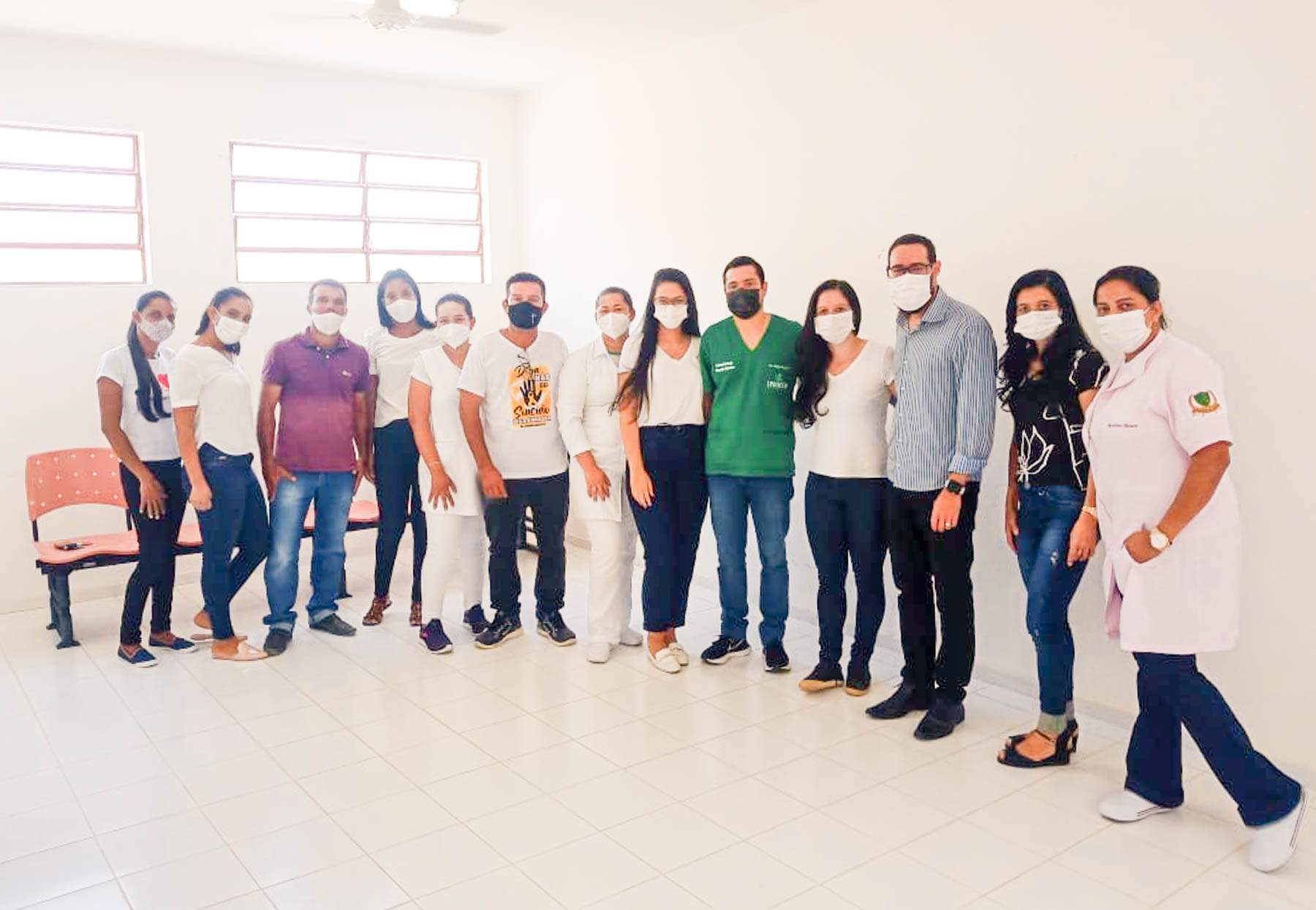 Vereador Rawlinson Vieira visita PSF na busca de melhorias nos atendimentos no Distrito de Jaguarão